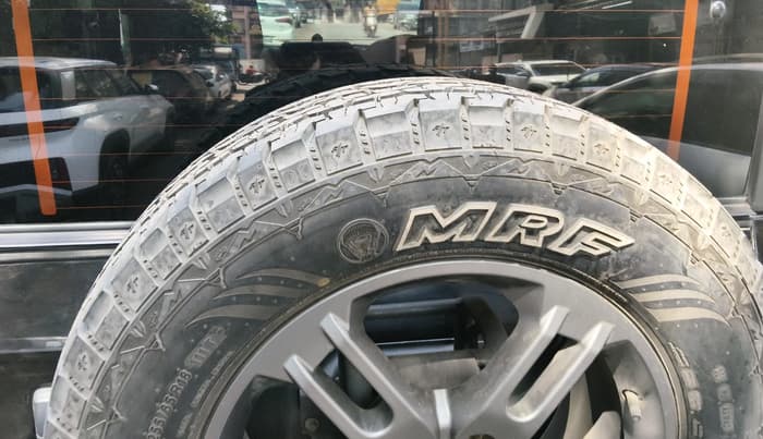 2023 Mahindra Thar LX D AT 4WD HT, Diesel, Automatic, 11,344 km, tyre