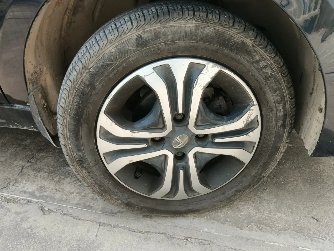 2022 Tata TIGOR XZ PLUS CNG, CNG, Manual, 71,396 km, tyre