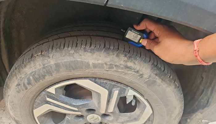 2023 Maruti BREZZA LXI, Petrol, Manual, 10,751 km, tyre