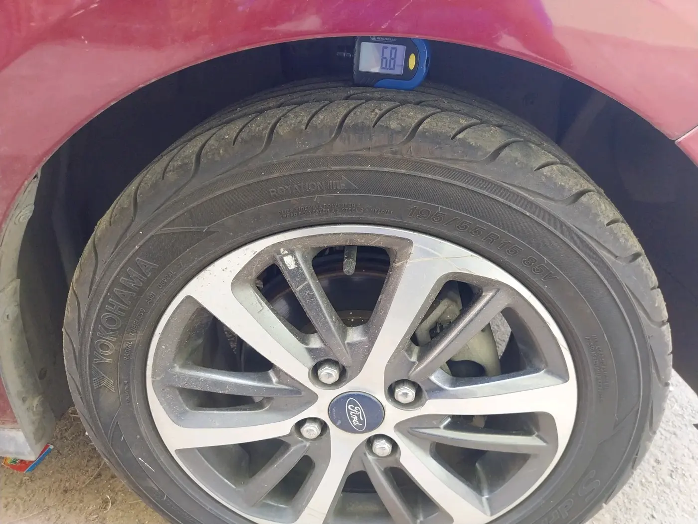 2020 Ford New Figo TITANIUM 1.2 PETROL MT, Petrol, Manual, 45,215 km, tyre