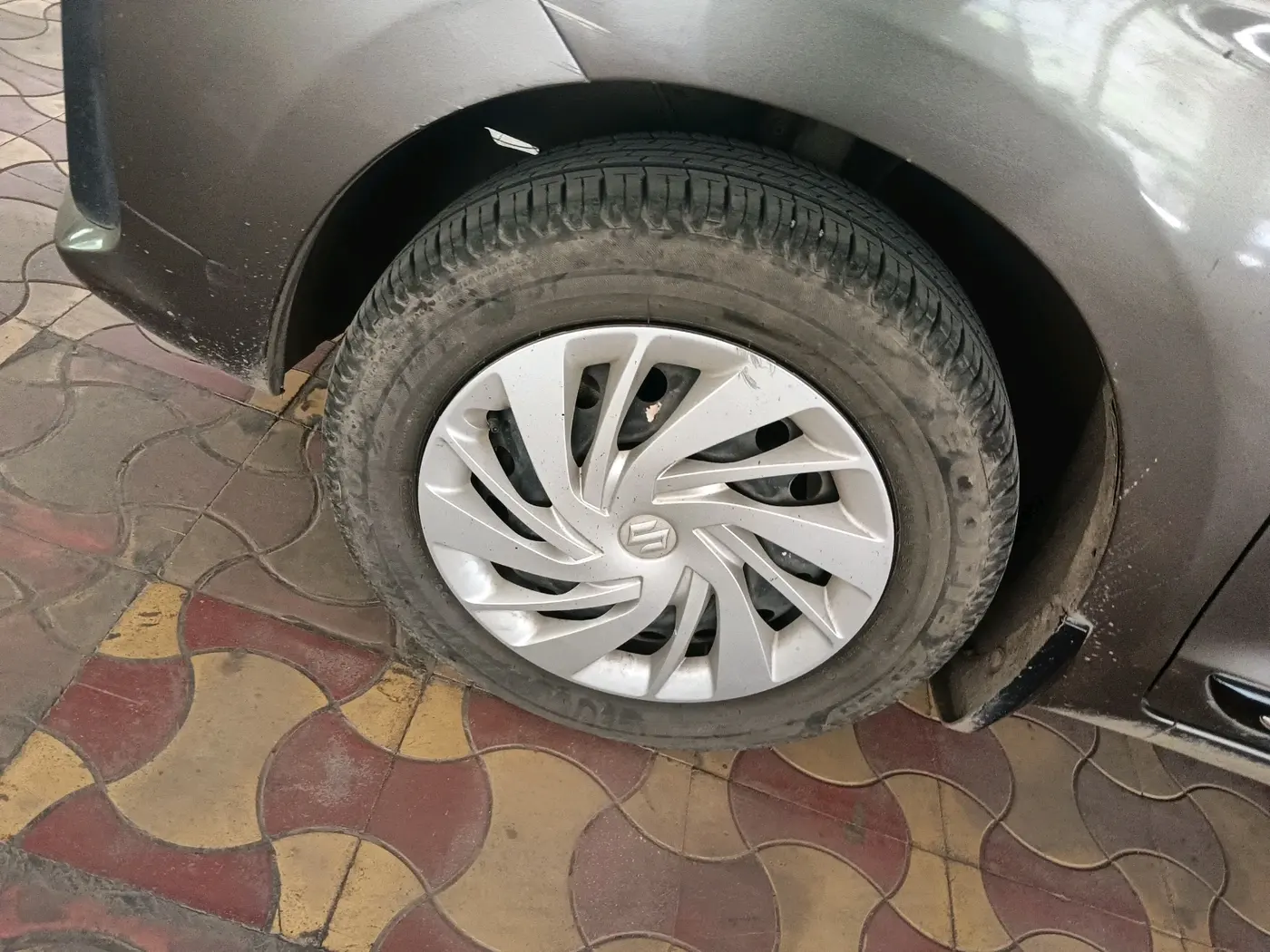 2022 Maruti Ertiga VXI CNG, CNG, Manual, 26,270 km, tyre