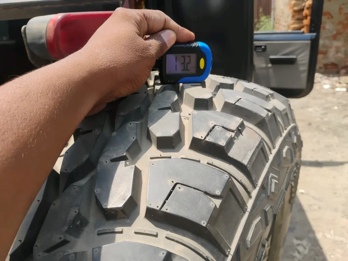 2018 Mahindra Thar CRDE 4X4 AC, Diesel, Manual, 50,870 km, tyre