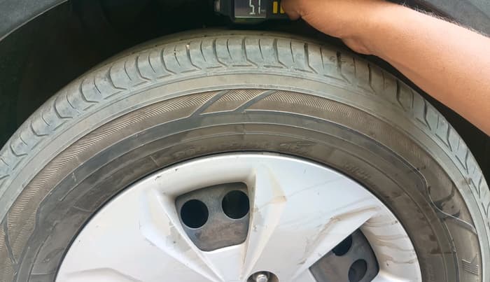 2018 Hyundai Creta E PLUS 1.6 PETROL, Petrol, Manual, 1,86,741 km, tyre