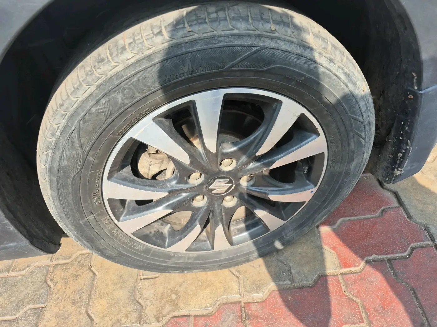 2018 Maruti S Cross ALPHA 1.3, Diesel, Manual, 2,66,076 km, tyre