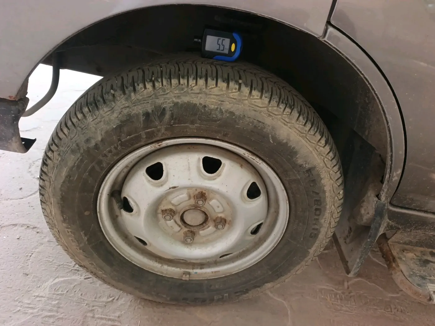 2019 Maruti Eeco 5 STR WITH A/C+HTR CNG, CNG, Manual, 44,059 km, tyre