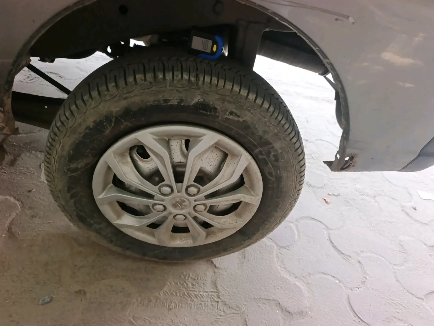 2019 Maruti Eeco 5 STR WITH A/C+HTR CNG, CNG, Manual, 44,059 km, tyre