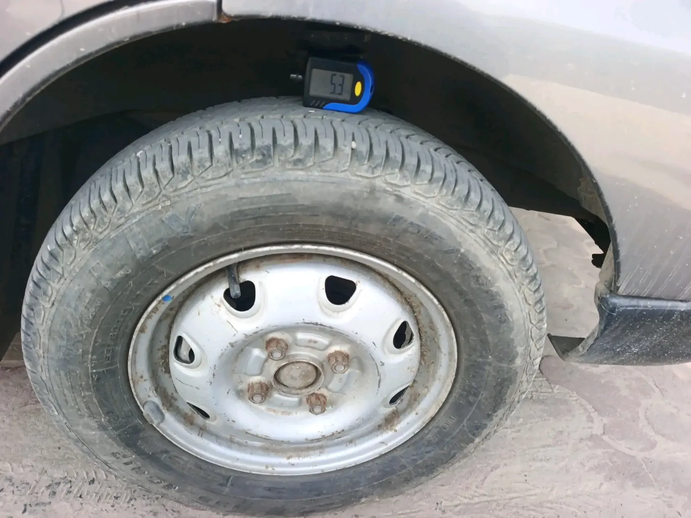 2019 Maruti Eeco 5 STR WITH A/C+HTR CNG, CNG, Manual, 44,059 km, tyre