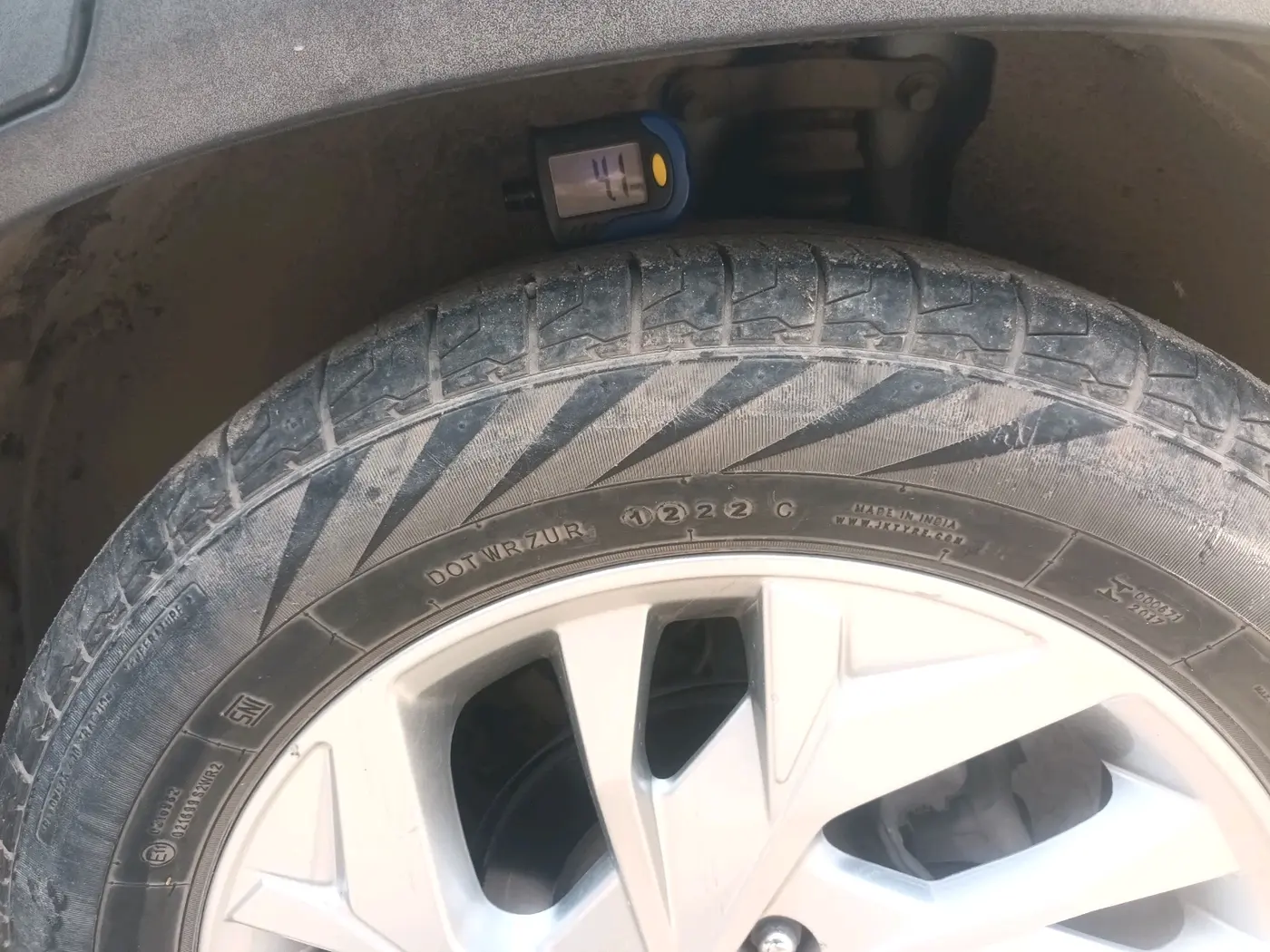 2022 Hyundai Creta SX 1.5 PETROL, Petrol, Manual, 53,705 km, tyre