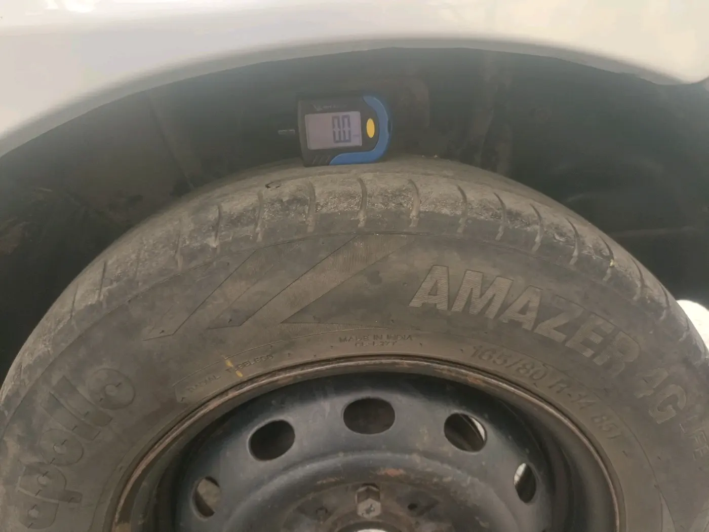 2016 Tata Indigo ECS LX TDI, Diesel, Manual, 1,17,417 km, tyre