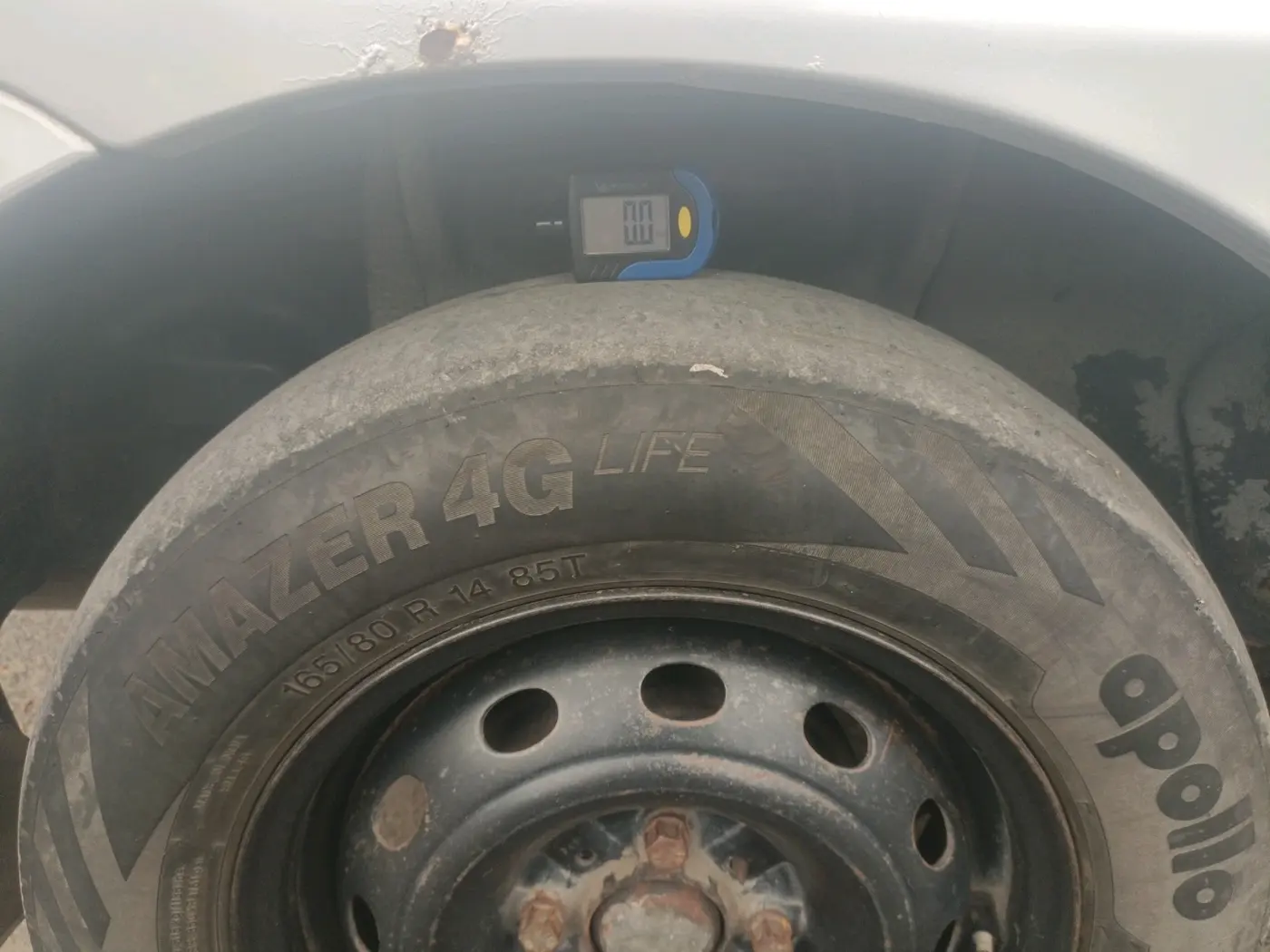 2016 Tata Indigo ECS LX TDI, Diesel, Manual, 1,17,417 km, tyre