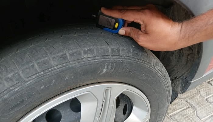 2019 Tata NEXON XM PETROL, Petrol, Manual, 31,486 km, tyre