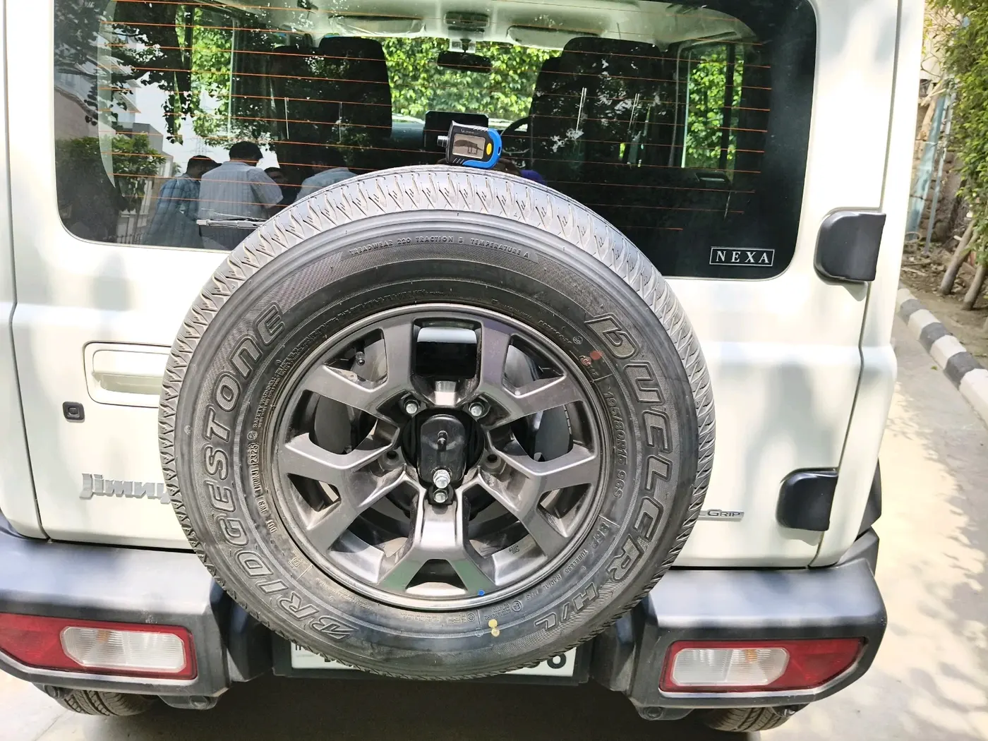 2025 Maruti JIMNY ALPHA ALL GRIP PRO MT, Petrol, Manual, 8,075 km, tyre