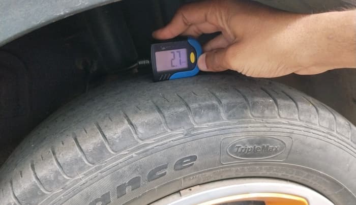 2019 Tata NEXON KRAZ MT PETROL, CNG, Manual, 1,23,801 km, tyre