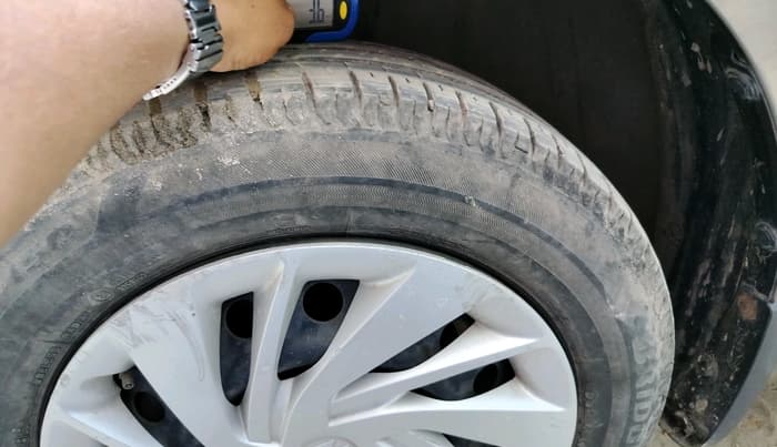 2019 Maruti Ertiga VXI SHVS, Petrol, Manual, 35,649 km, tyre