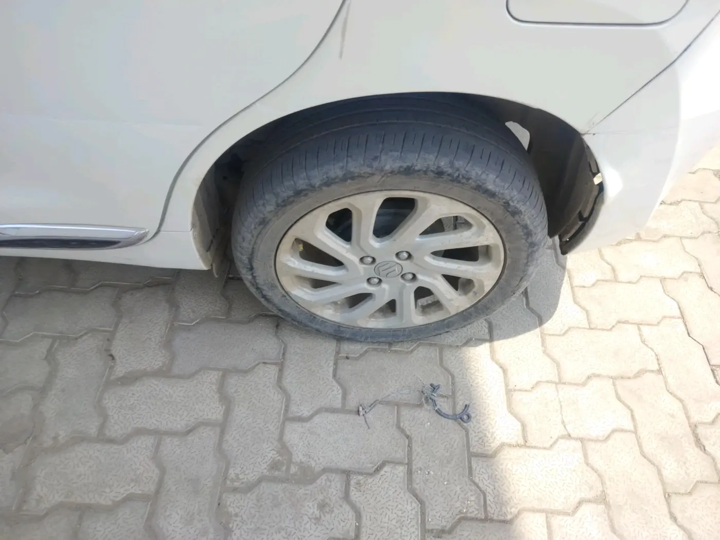 2024 Maruti Baleno  ZETA CNG 1.2L, CNG, Manual, 54,872 km, tyre