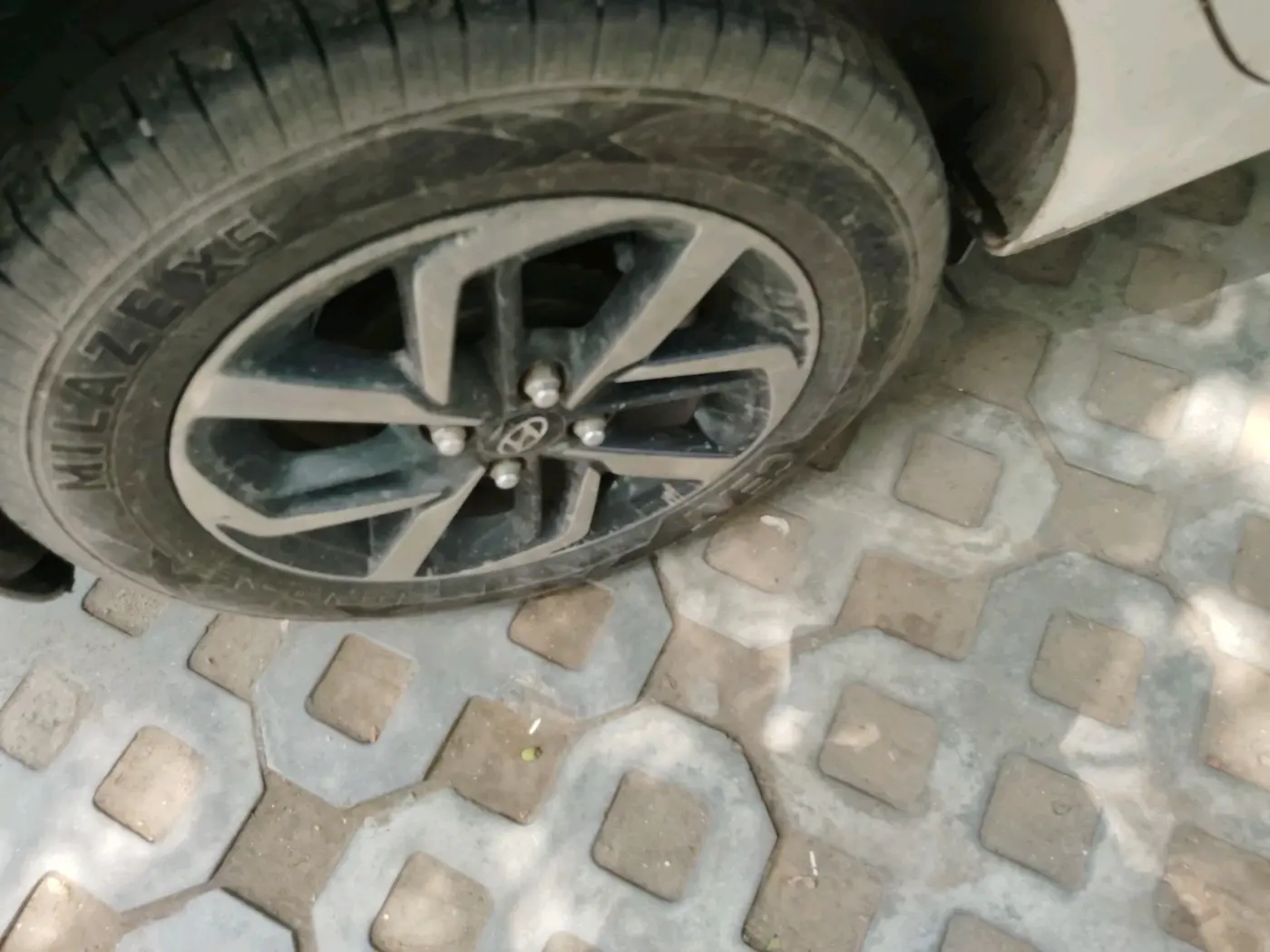 2023 Hyundai AURA S 1.2 CNG, CNG, Manual, 88,794 km, tyre