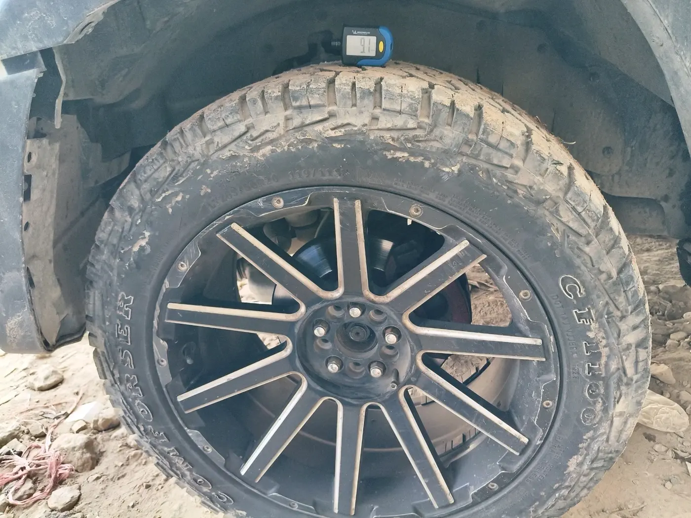 2023 Mahindra Thar LX HARD TOP 4WD MT, Diesel, Manual, 68,811 km, tyre