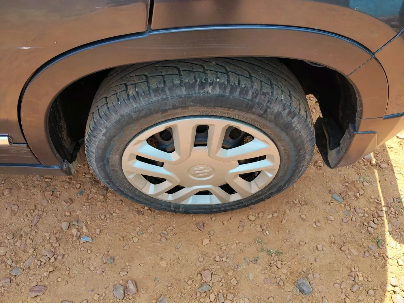 2016 Maruti Vitara Brezza LDI (O), Diesel, Manual, 65,705 km, tyre