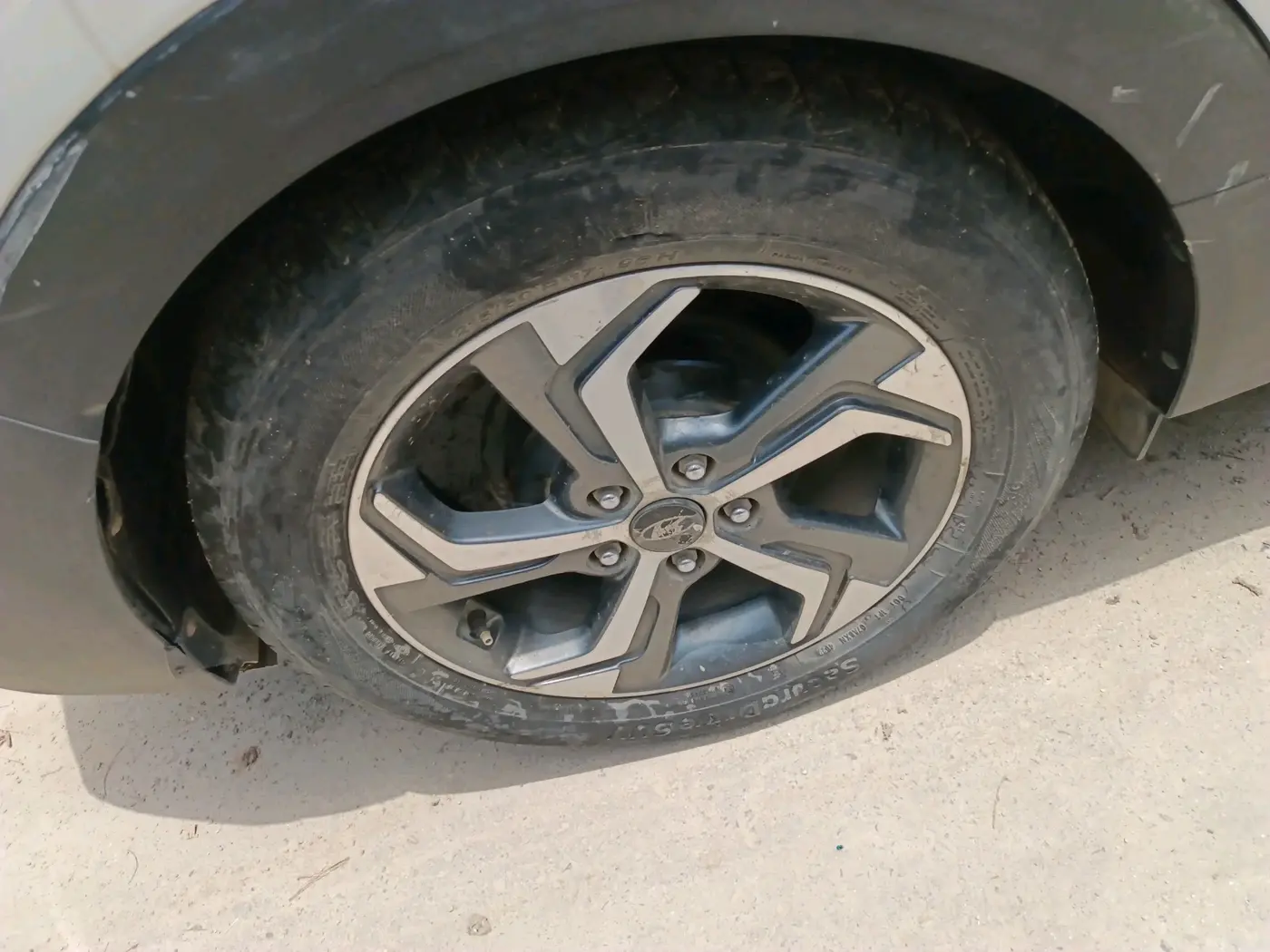2020 Hyundai Creta E PLUS 1.4 DIESEL, Diesel, Manual, 92,133 km, tyre