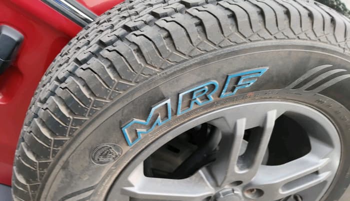 2022 Mahindra Thar LX PETROL HT 4WD AT, Petrol, Automatic, 39,495 km, tyre