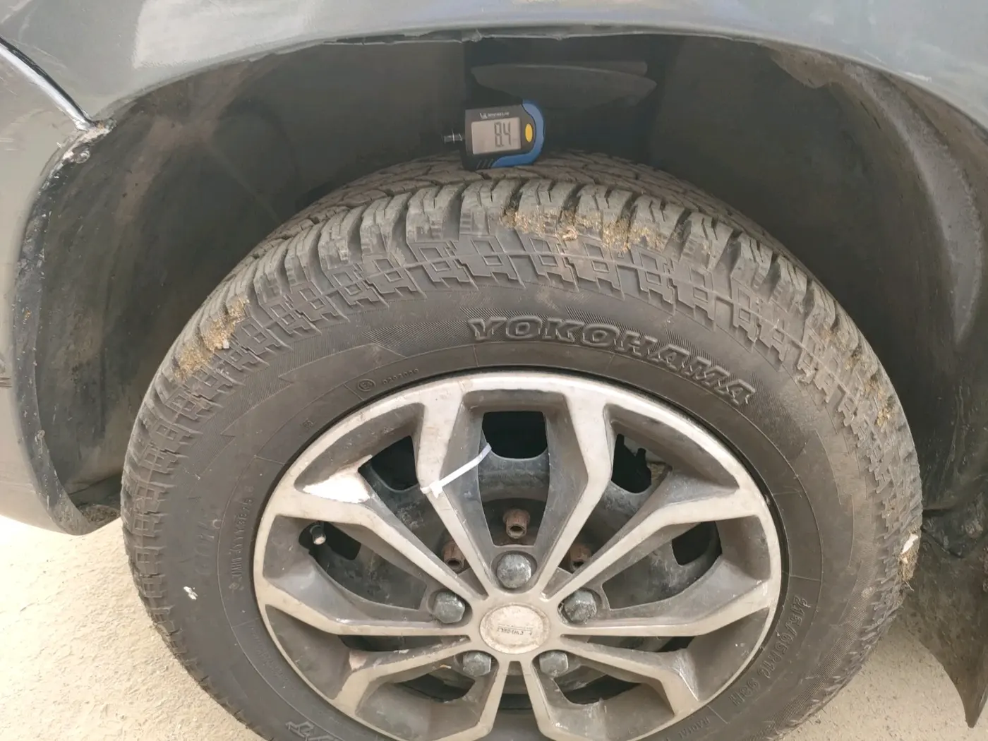 2014 Nissan Terrano XL (D), Diesel, Manual, 1,06,358 km, tyre