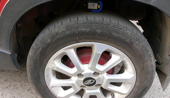 2017 Mahindra Kuv100 K8 D 6 STR, Diesel, Manual, 79,709 km, tyre