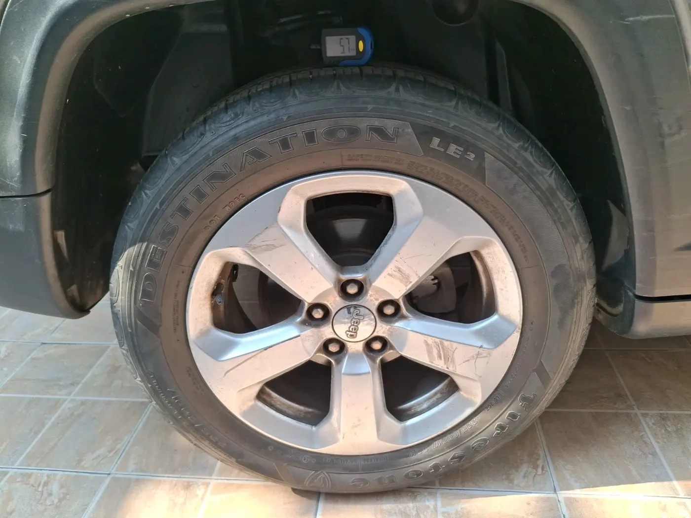 2018 Jeep Compass LIMITED 1.4 PETROL AT, Petrol, Automatic, 31,666 km, tyre