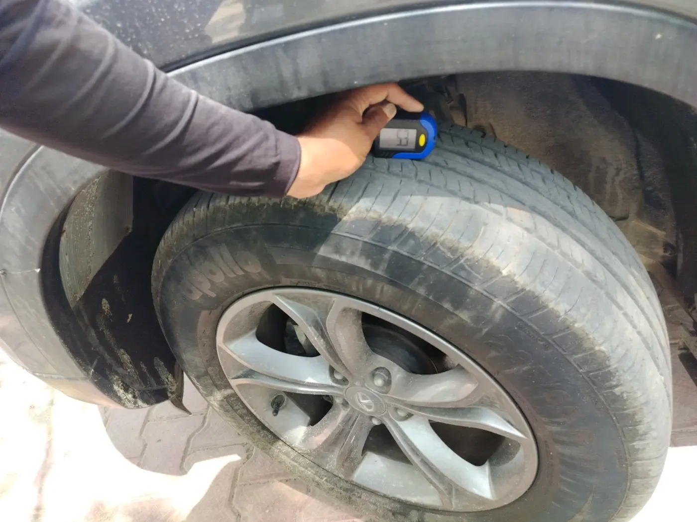 2022 Tata Harrier XZ 2.0L, Diesel, Manual, 31,508 km, tyre