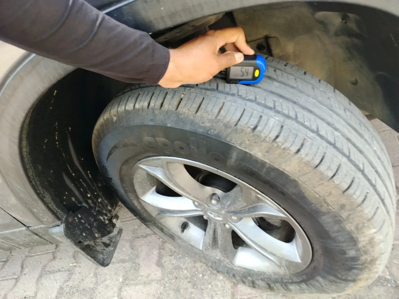 2022 Tata Harrier XZ 2.0L, Diesel, Manual, 31,508 km, tyre