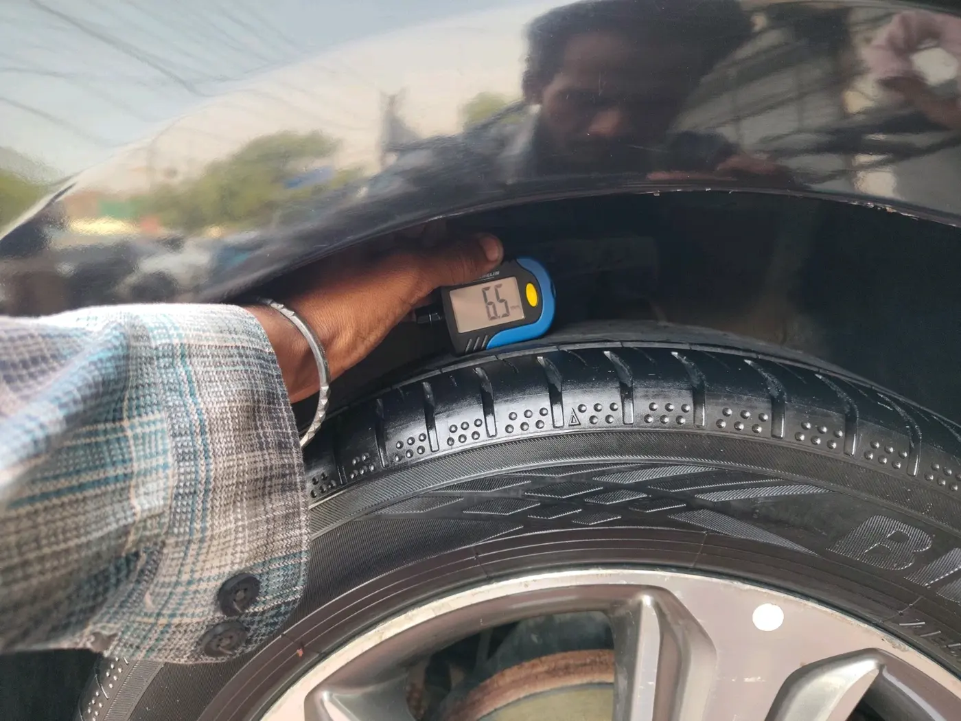 2018 Hyundai Verna 1.6 VTVT SX (O) AT, CNG, Automatic, 69,775 km, tyre