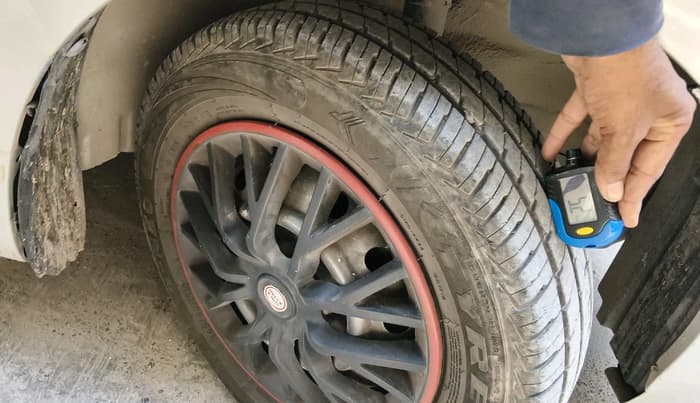 2018 Maruti Wagon R 1.0 LXI CNG, CNG, Manual, 80,501 km, tyre