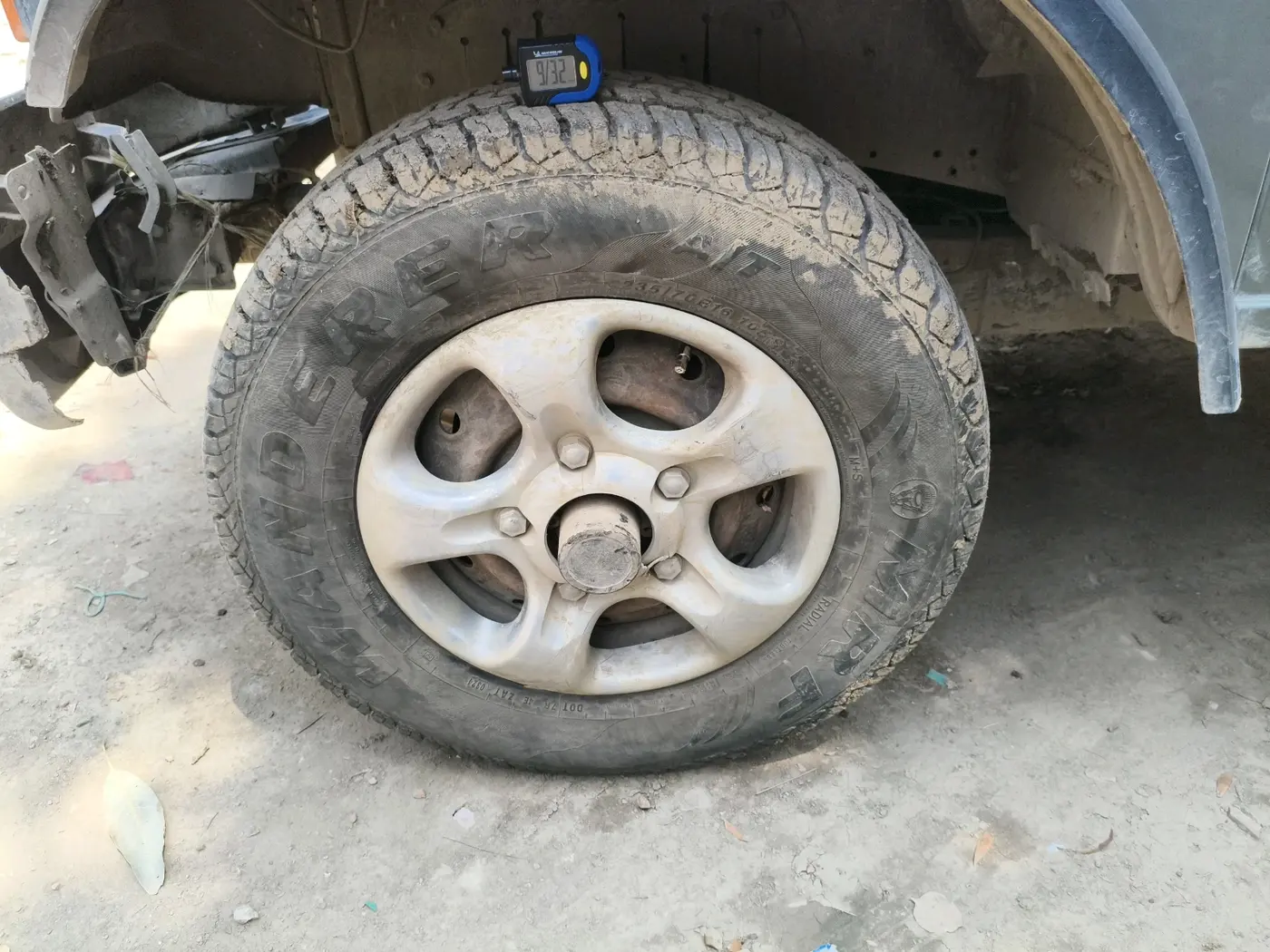 2018 Mahindra Thar CRDE 4X4 AC, Diesel, Manual, 62,428 km, tyre