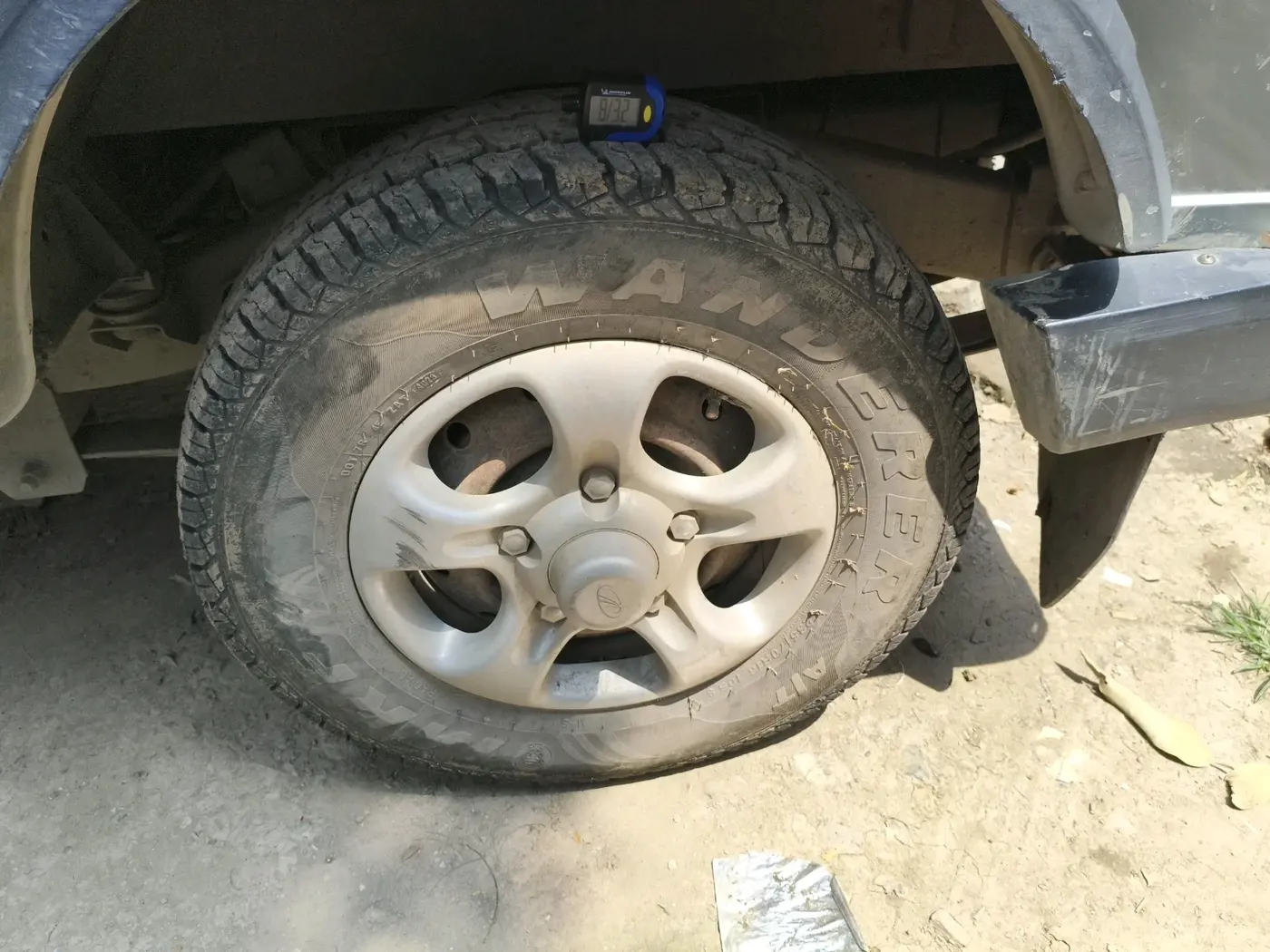 2018 Mahindra Thar CRDE 4X4 AC, Diesel, Manual, 62,428 km, tyre