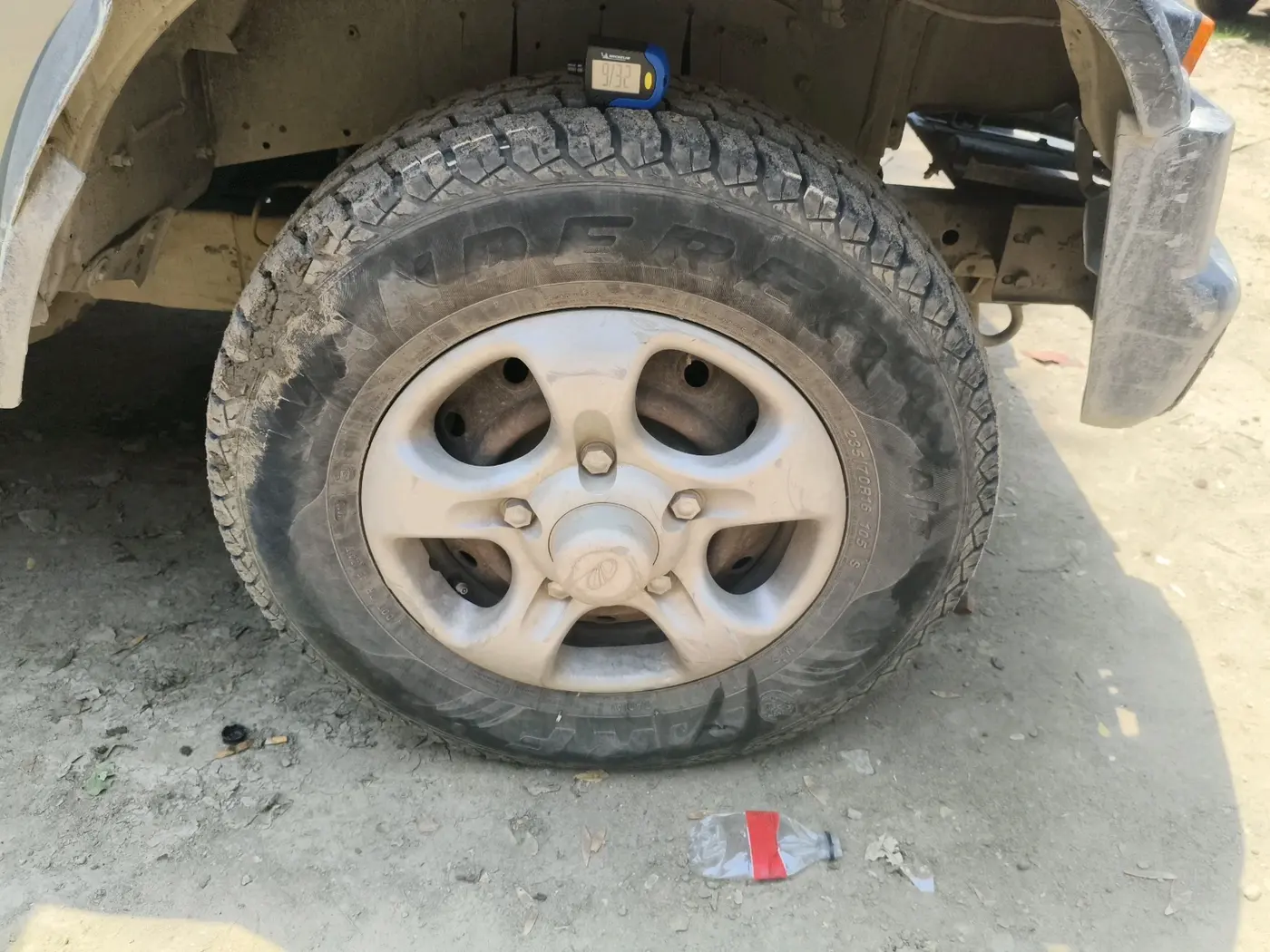 2018 Mahindra Thar CRDE 4X4 AC, Diesel, Manual, 62,428 km, tyre