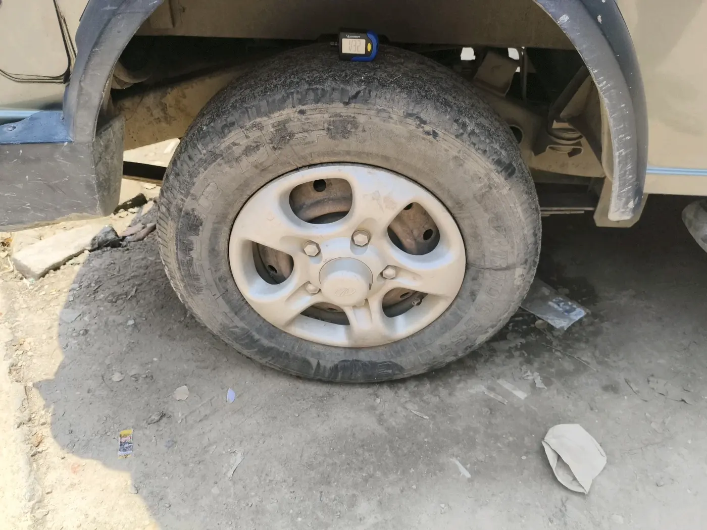 2018 Mahindra Thar CRDE 4X4 AC, Diesel, Manual, 62,428 km, tyre