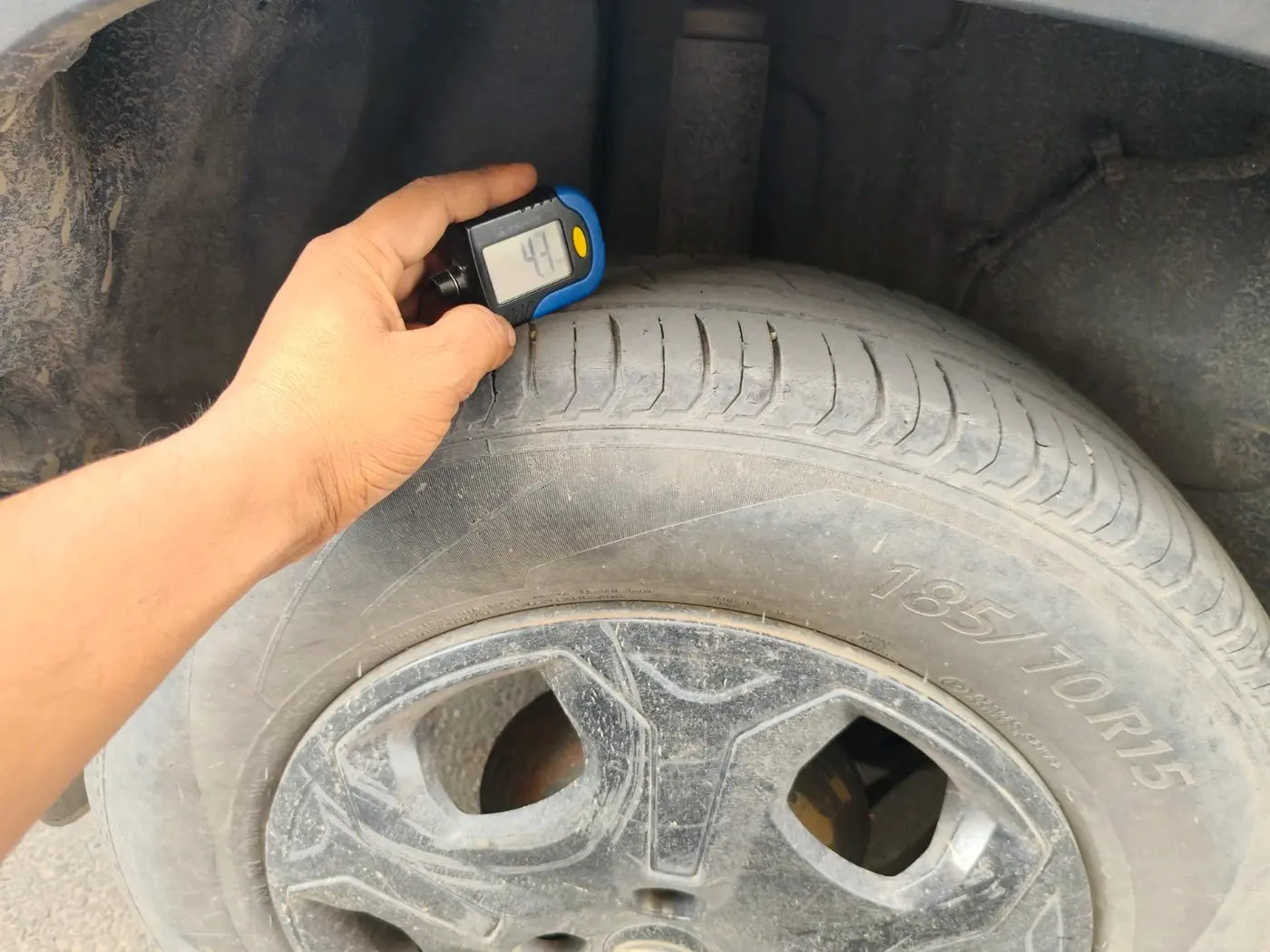 2021 Tata PUNCH ACCOMPLISHED MT, Petrol, Manual, 61,648 km, tyre