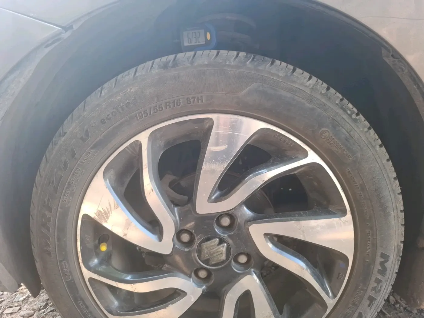 2021 Maruti Baleno ZETA PETROL 1.2, Petrol, Manual, 82,501 km, tyre
