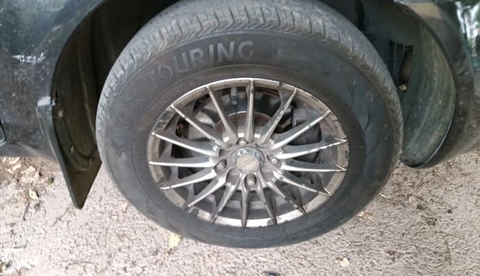2011 Ford Fiesta Classic CLXI 1.4 DIESEL, Diesel, Manual, 1,45,388 km, tyre