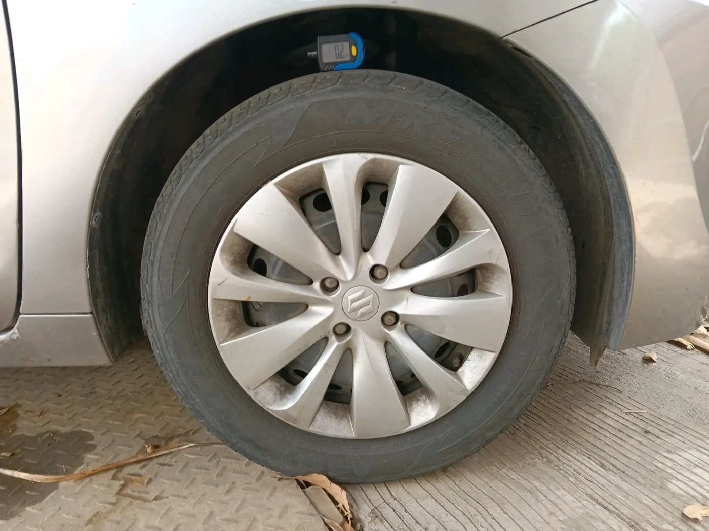 2016 Maruti Baleno DELTA CVT PETROL 1.2, Petrol, Automatic, 68,859 km, tyre