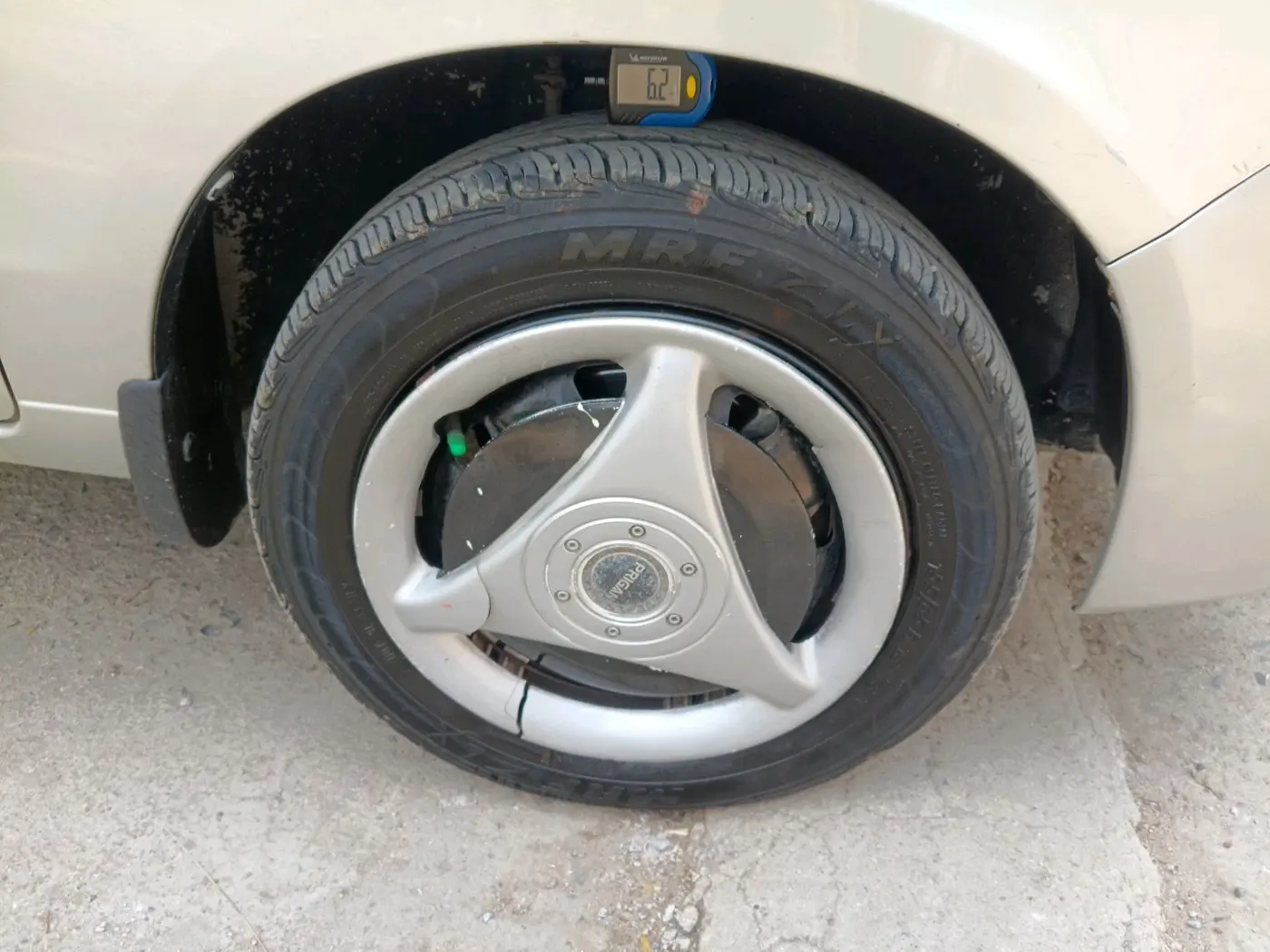 2011 Maruti Alto K10 VXI, Petrol, Manual, 80,000 km, tyre