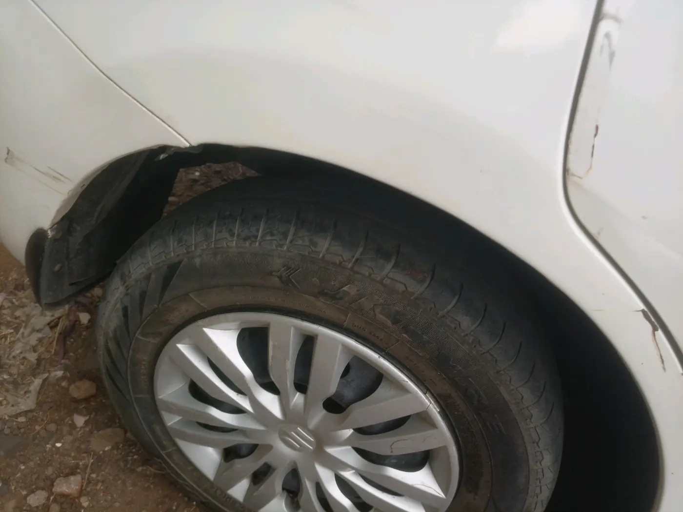 2023 Maruti Dzire VXI, Petrol, Manual, 46,899 km, tyre