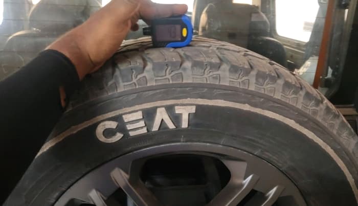 2022 Mahindra Thar LX D AT 4WD HT, Diesel, Automatic, 68,255 km, tyre
