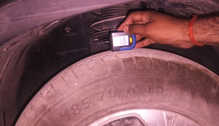 2023 Tata PUNCH PURE MT, Petrol, Manual, 3,429 km, tyre