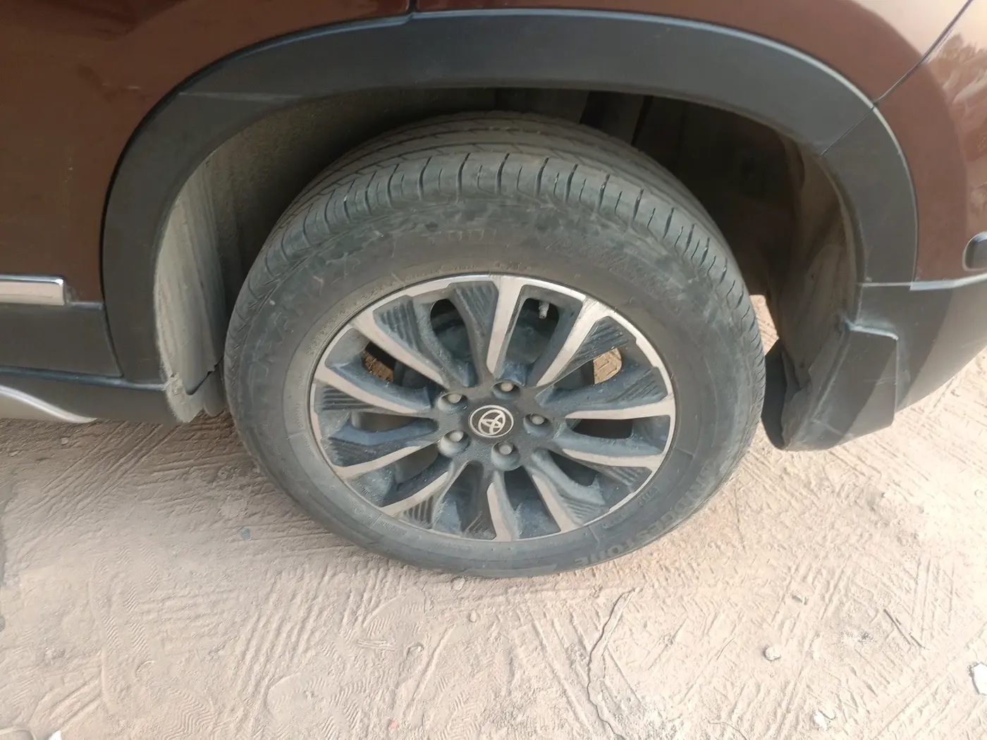 2022 Toyota URBAN CRUISER PREMIUM GRADE MT, Petrol, Manual, 87,541 km, tyre