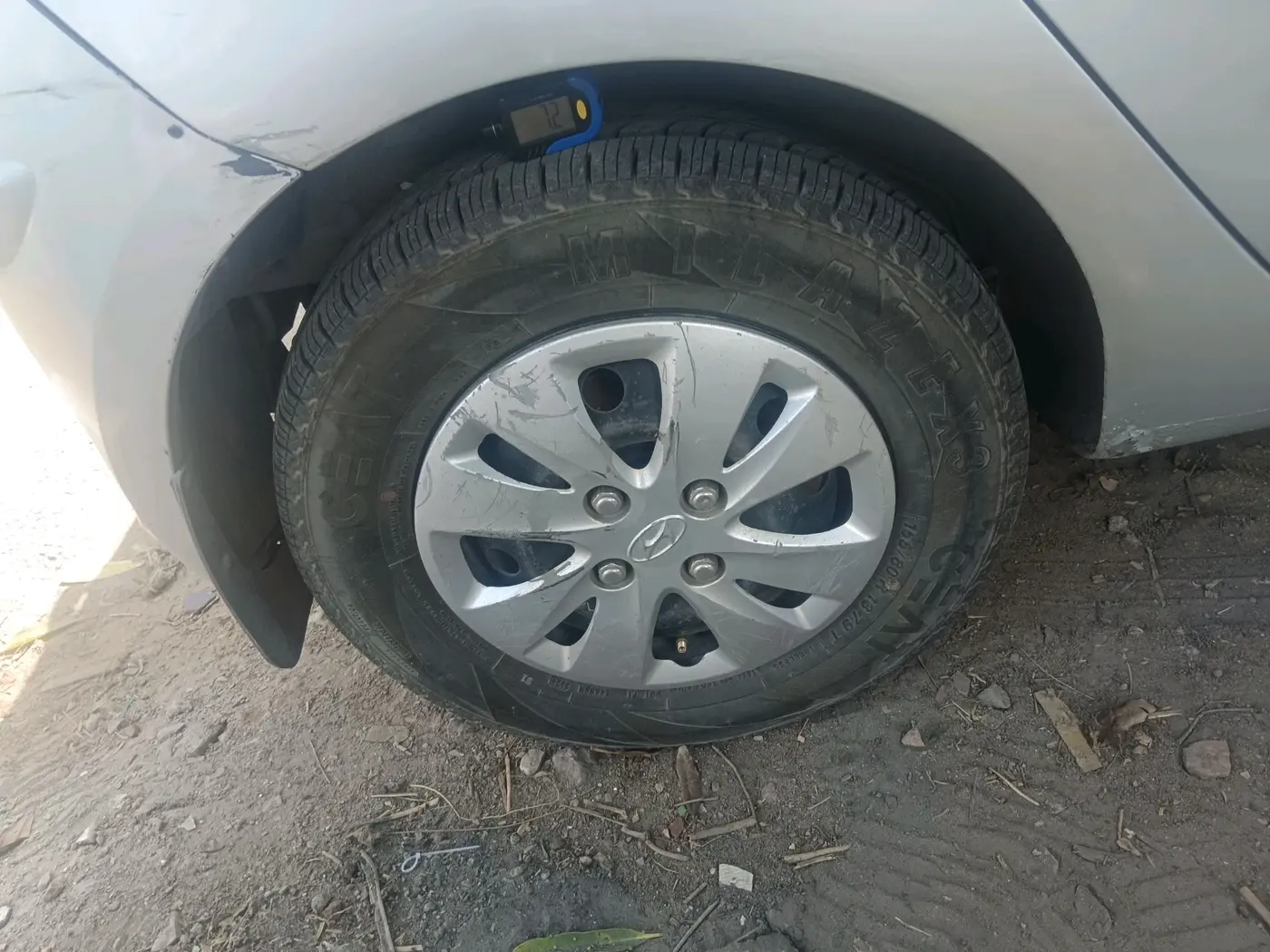 2011 Hyundai i10 SPORTZ 1.2, Petrol, Manual, 1,55,072 km, tyre