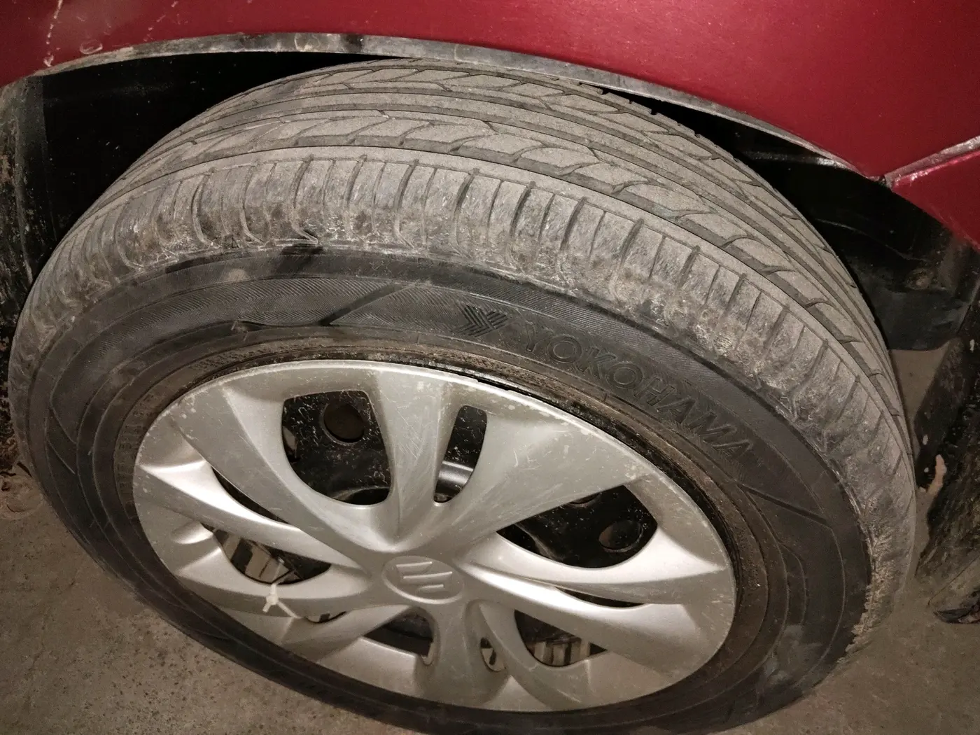 2012 Maruti Wagon R 1.0 VXI, Petrol, Manual, 71,274 km, tyre