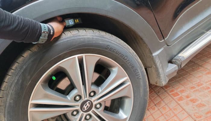 2016 Hyundai Creta SX PLUS AT 1.6 PETROL, CNG, Automatic, 99,525 km, tyre