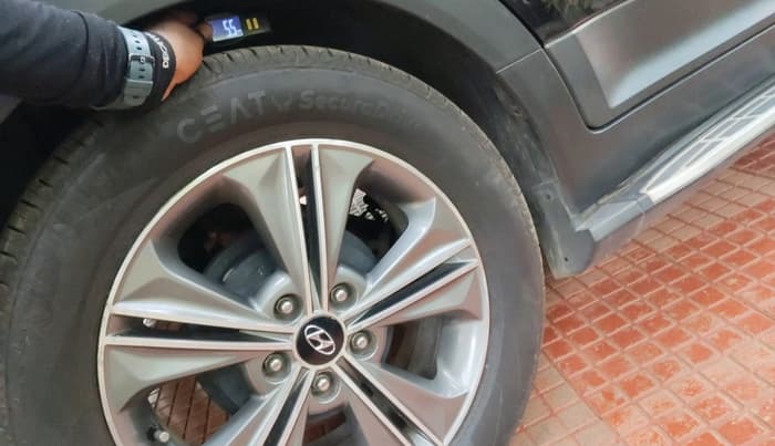 2016 Hyundai Creta SX PLUS AT 1.6 PETROL, CNG, Automatic, 99,525 km, tyre