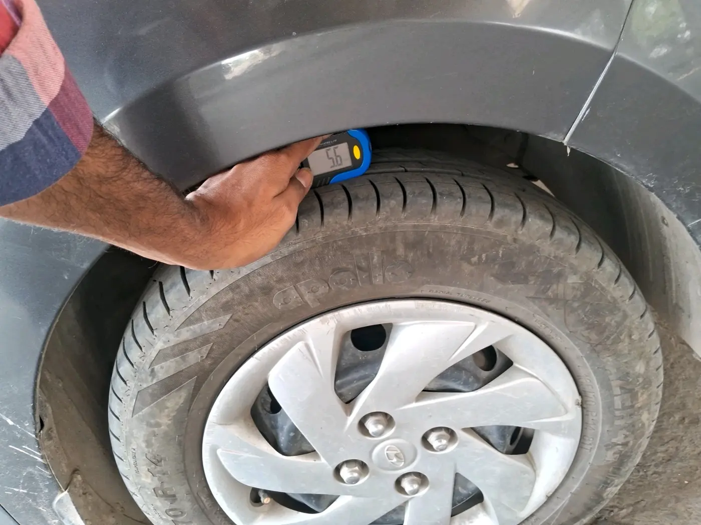 2020 Hyundai NEW SANTRO SPORTZ MT, Petrol, Manual, 86,417 km, tyre