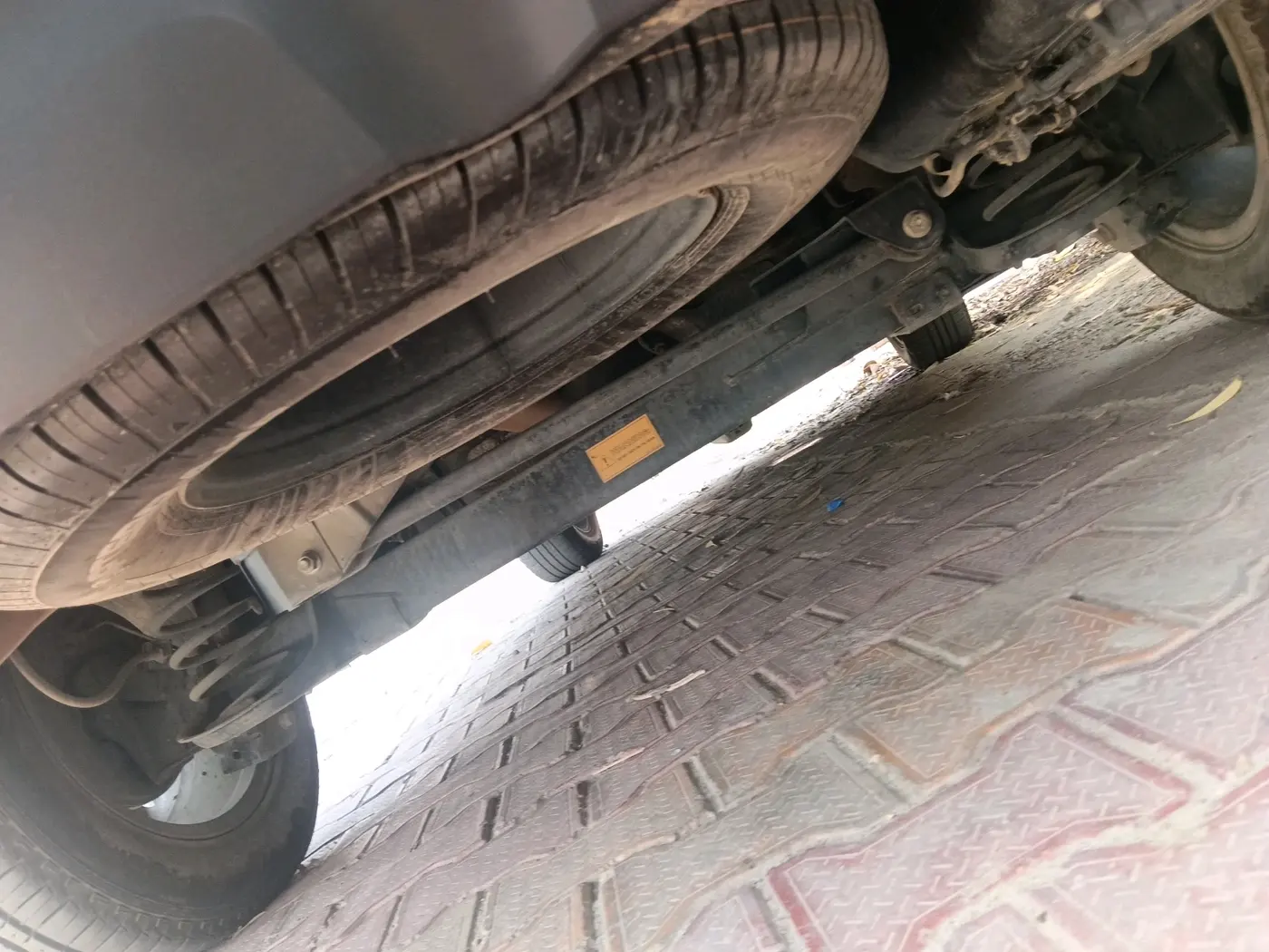 2021 Tata Harrier XT PLUS 2.0L KRYOTEC DARK EDITON, Diesel, Manual, 1,43,039 km, tyre